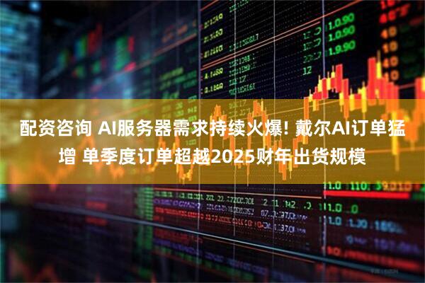 配资咨询 AI服务器需求持续火爆! 戴尔AI订单猛增 单季度订单超越2025财年出货规模
